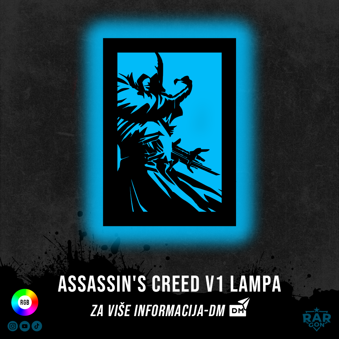ASSASSIN'S CREED V1 LAMPA