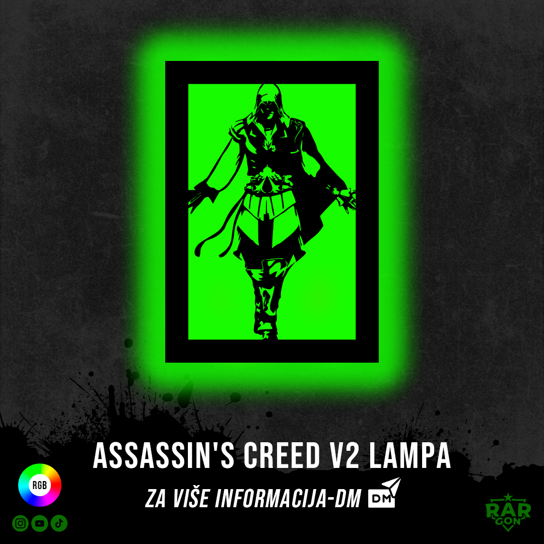 ASSASSIN'S CREED V2 LAMPA