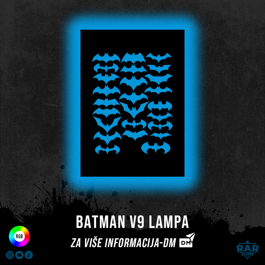 BATMAN V9 LAMPA 