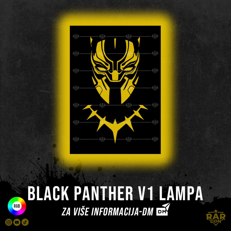 BLACK PANTHER V1 LAMPA