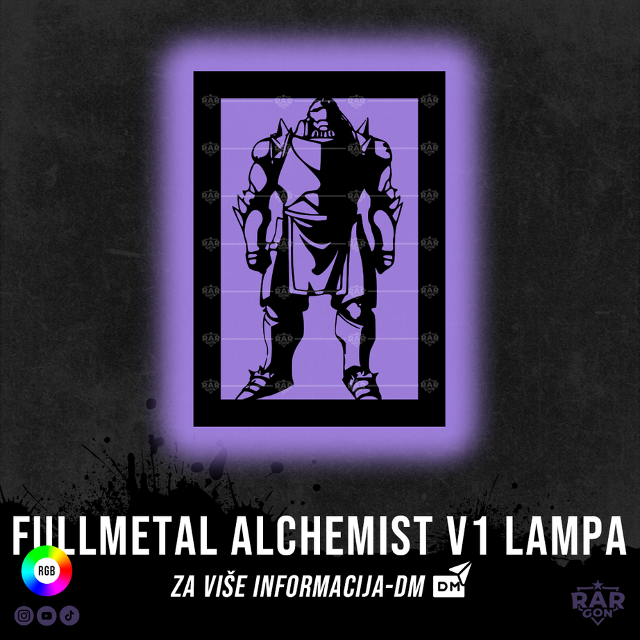 FULLMETAL ALCHEMIST V1 LAMPA 