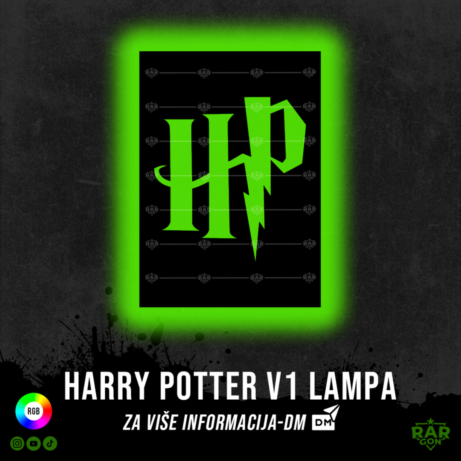 HARRY POTTER V1 LAMPA 