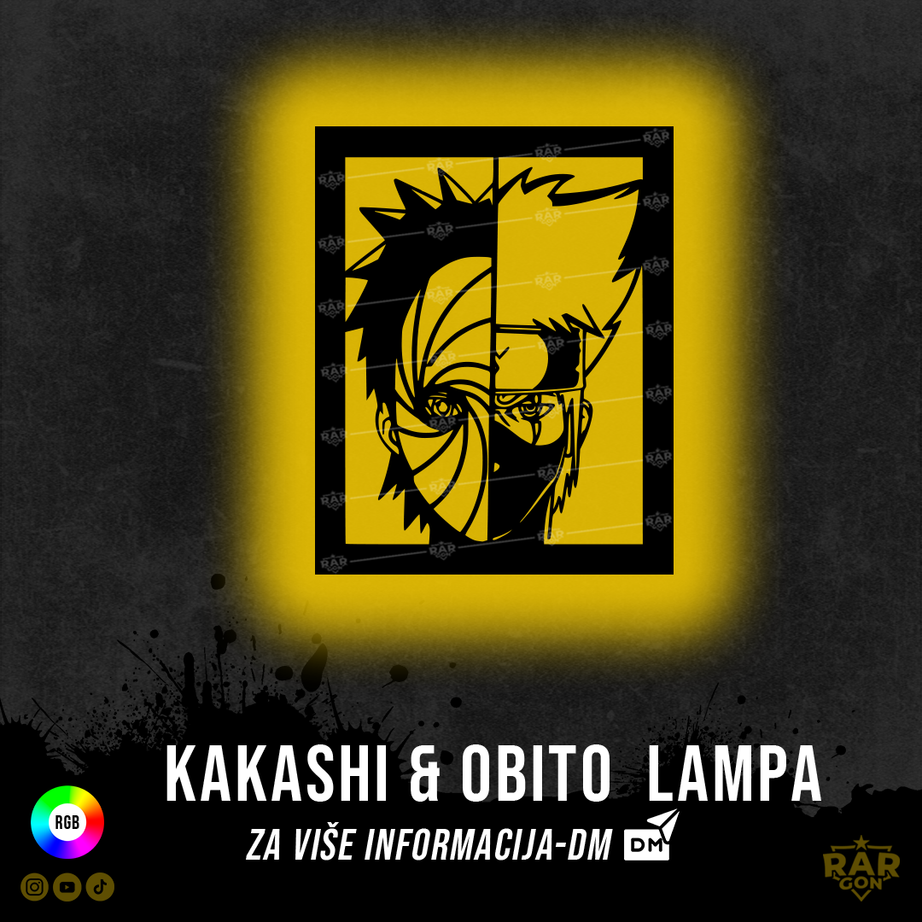 KAKASHI & OBITO LAMPA