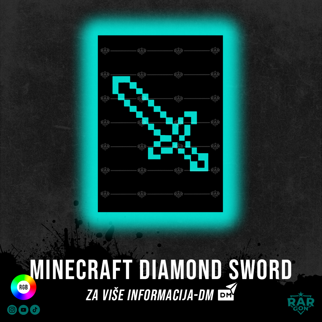 MINECRAFT DIAMOND SWORD