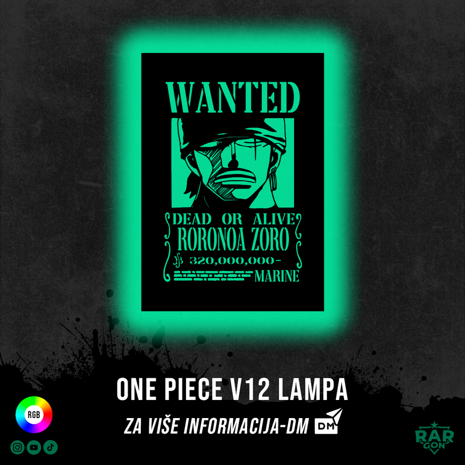 ONE PIECE V12 LAMPA