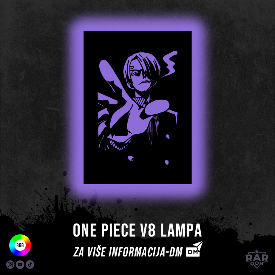 ONE PIECE V8 LAMPA