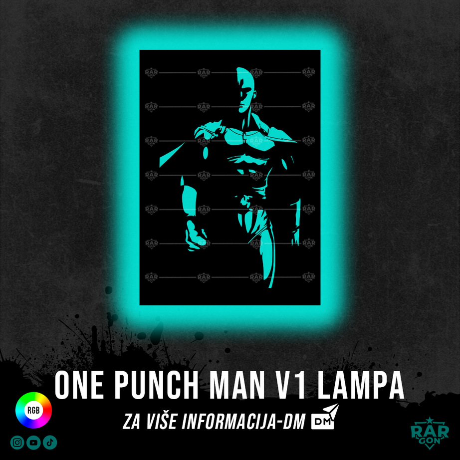 ONE-PUNCH MAN V1 LAMPA 
