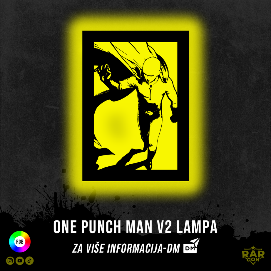 ONE-PUNCH MAN V2 LAMPA