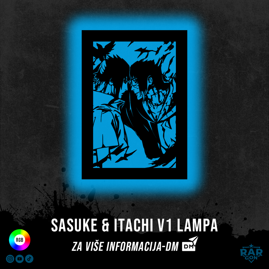 SASUKE &amp; ITACHI V1 LAMPA 