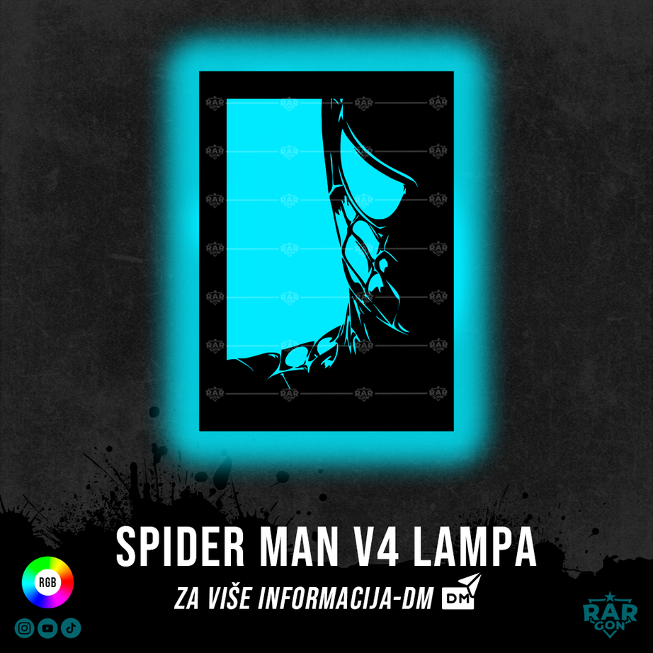 SPIDER MAN V4 LAMPA