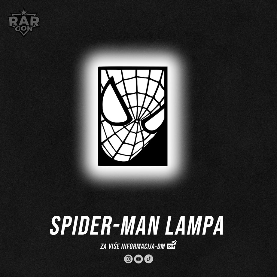 SPIDER MAN V2 LAMPA