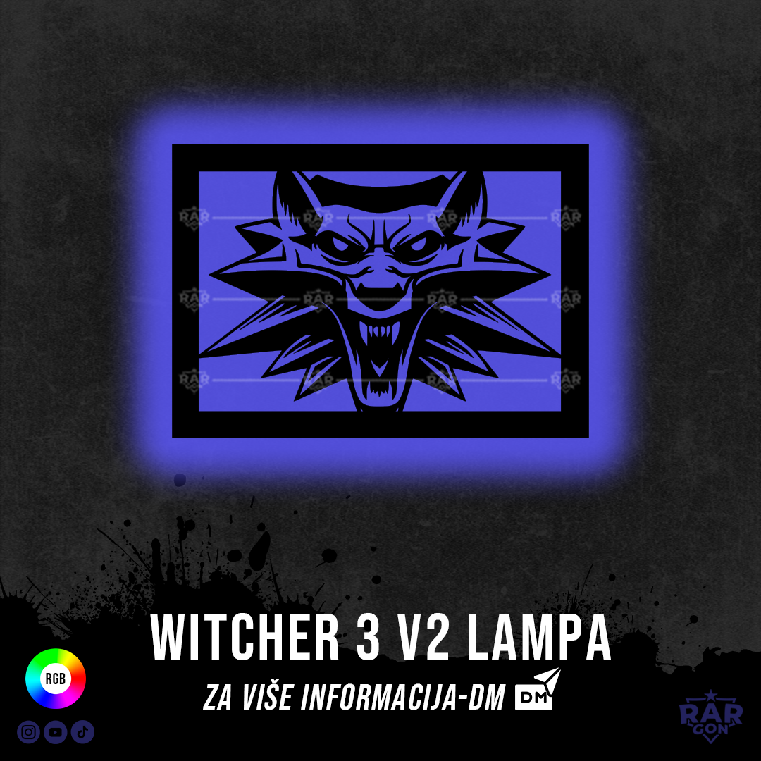 WITCHER 3 V2 LAMPA