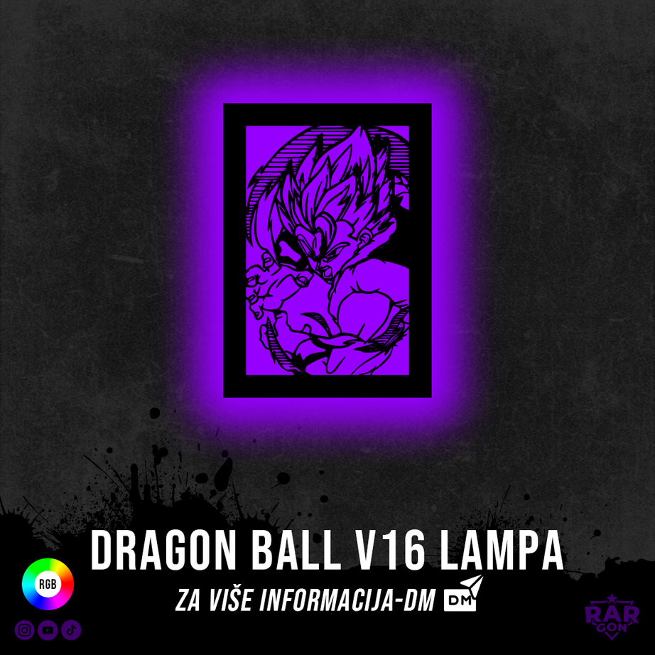 DRAGON BALL V16 LAMPA 