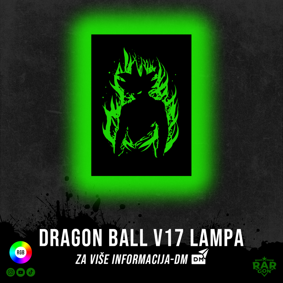 DRAGON BALL V17 LAMPA